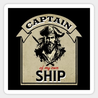 Captain of my own Ship Magnet